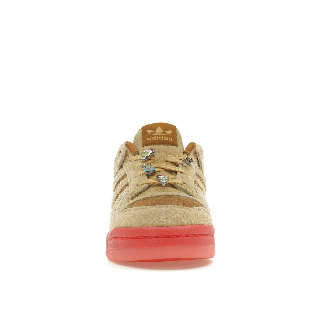 Dr. Seuss X Adidas Forum Low Max Men Sneakers Tan Oat Bright-Red ID8896