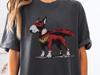 Bull Terrier Superhero Shirt – Funny Bull Terrier Tee for Comic Fans, Fast Dog Lover Gift, Nerdy Pet Humor Geek T