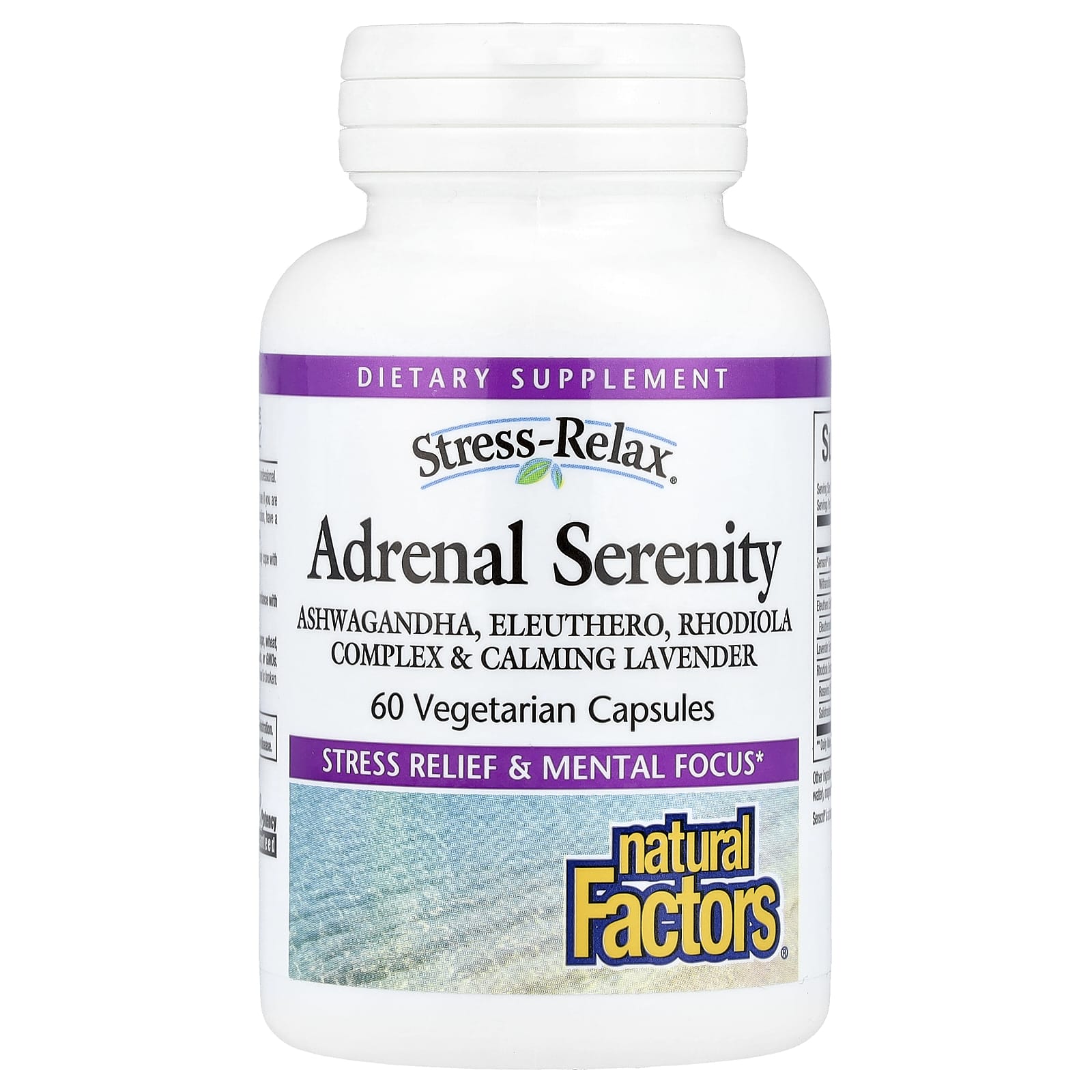 

Stress Relief, Adrenal Stabilization, Veggie Capsules 60