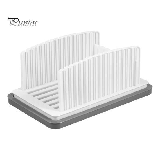 

Регулируемая хлеборезка с поддоном для крошек, регулируемая ширина, складная конструкция, инструмент для резки домашнего хлеба, заквасочных сэндвичей белый