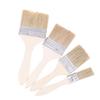 10Pcs Pig Mane Brushes Long Handle Bristle Tools for Plastering and Painting Art Handicraft Workshop Use