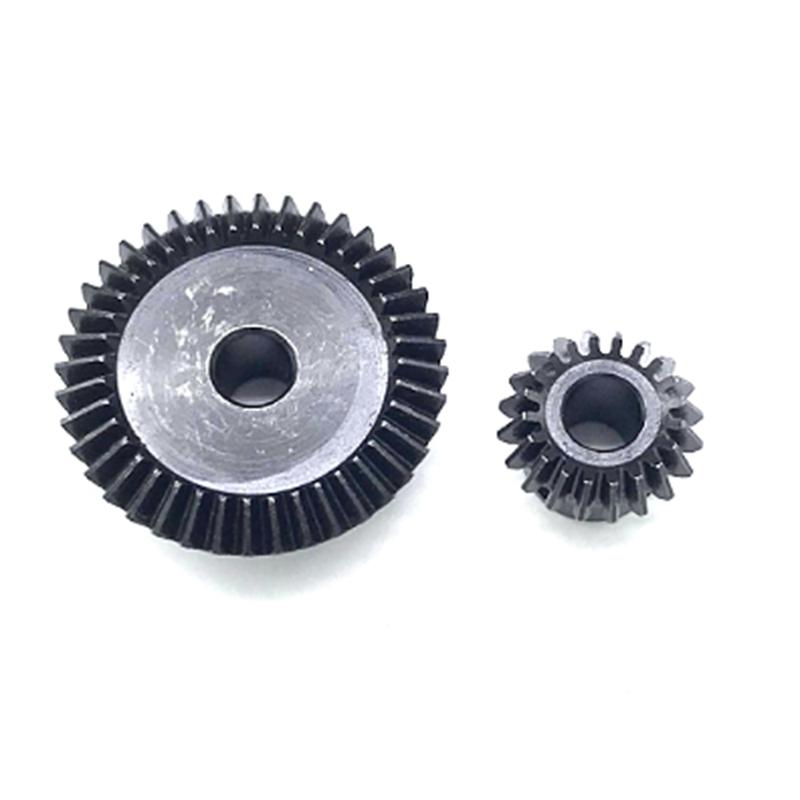 1:2 Right Angle Gearbox Bevel Gear 1M 20T 40T 8MM Steel Straight Bevel Gear Set