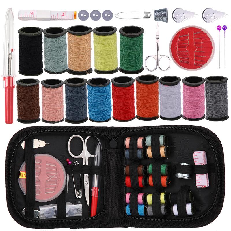 Sewing Kit Beginner Traveler Portable Sewing Supplies Accessories Contains Thread Needles Scissors College Dorm Room Essentials