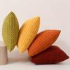 4PCS Solid Color Corn Kernel Throw Pillow Cover Grainy Texture Pillowcase  Farmhouse