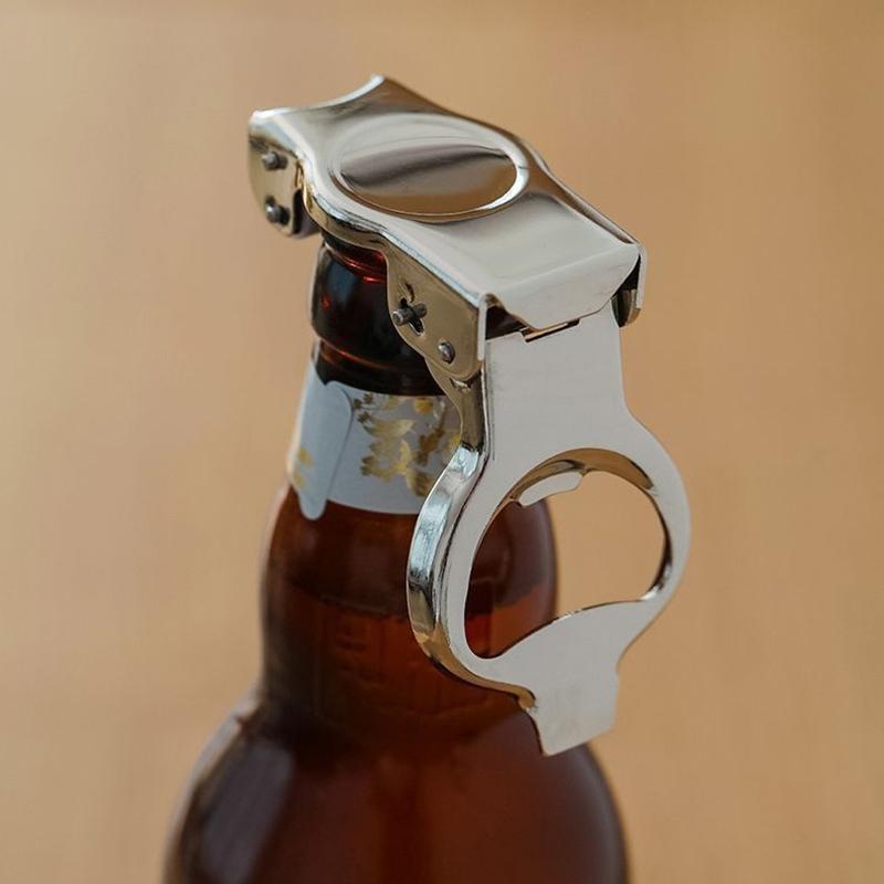 

Multifunctional Bottle Opener With Sealed Lid Stainless Steel Labor-Saving Beer Opening Tool Kitchen Accessories For Home Bar 1PC