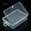Fashionable 1Pc Clear Plastic Transparent Storage Box Debris Collect Container Case with Lid