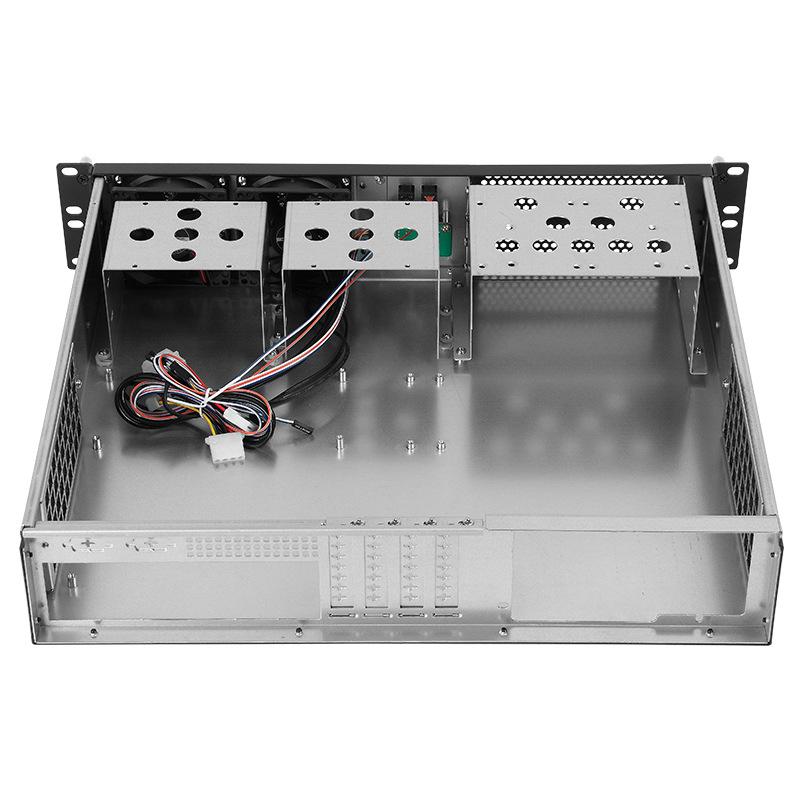 2U Rackmount Industrial PC Case for mATX Servers & Network Security