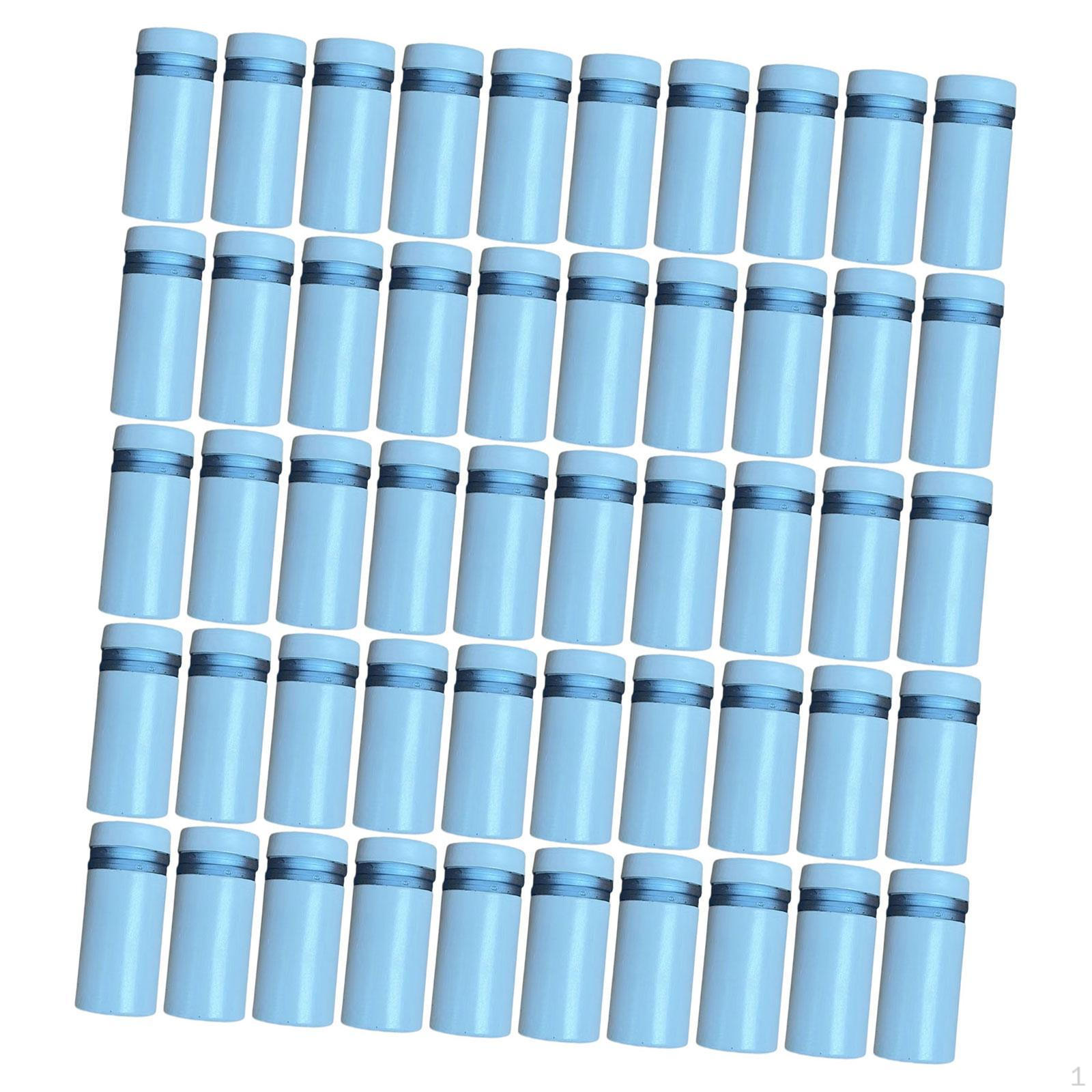 

50 штук Рекламные винты Стойки Настенные крепления Многофункциональный Прочный аксессуар Вывеска White