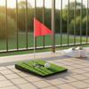Golf Putting Matte Metallbecher Indoor Fahnenstock Sportausrüstung für Golfer, Indoor Rasenfläche