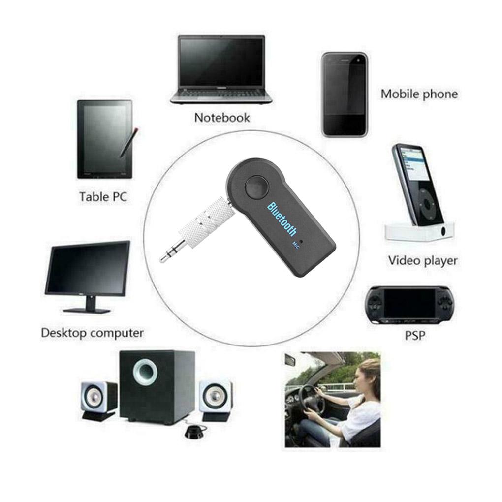 3.5mm Audio Stereo Receiver Equipment Transmission Device Car Music AUX Sound Adapter Connector Tool Receiving Devices