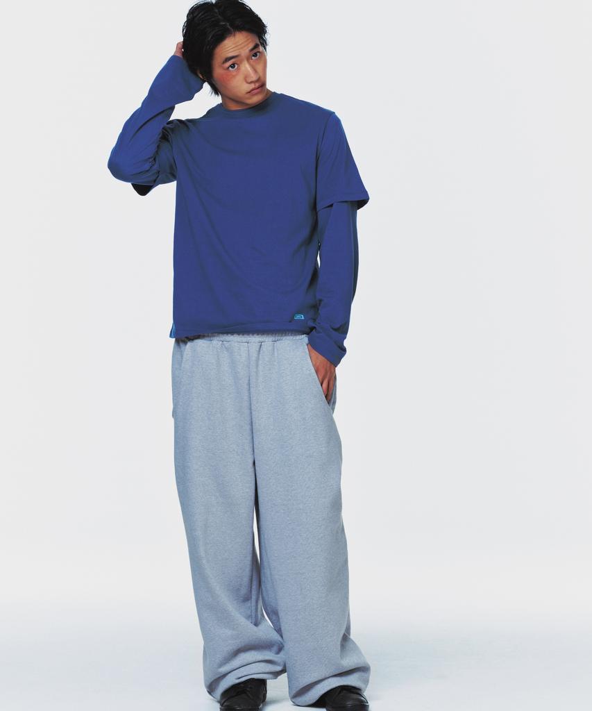 ERA Unisex Era Wide Jogger Sweatpants - Capri Blue