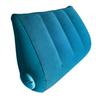 Inflatable Cushion Pillow Lightweight Portable Triangular Wedge Pillow with Dual Inflation Mode Built-in Pump Posture Support