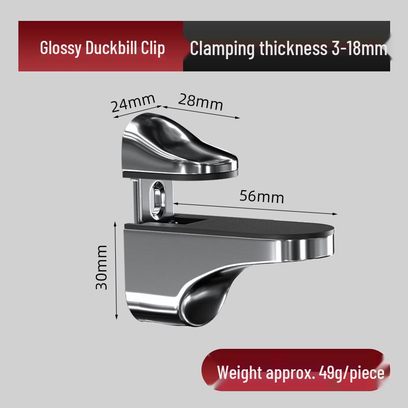 Adjustable Glass Shelf Clip Support Bracket