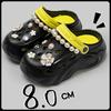 Pearl Chains Diy Clogs for Women Summer 2025 Chunky Platform Soft Bottom Eva Sandals Woman Floral Decor Cloud Slippers Shoes