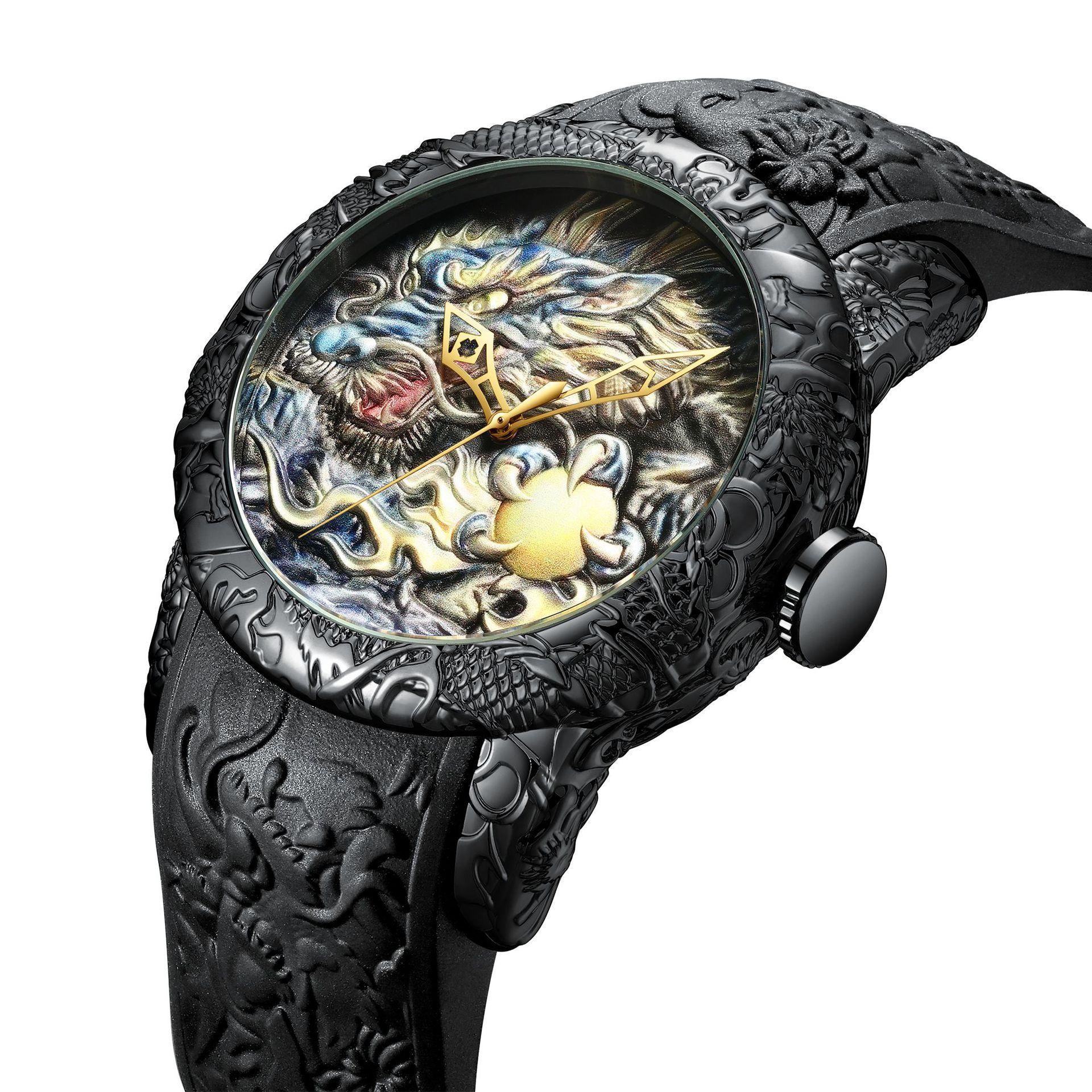 

Quartz watch, genuine brand BIDEN men s watch, business European and American style watch чёрный
