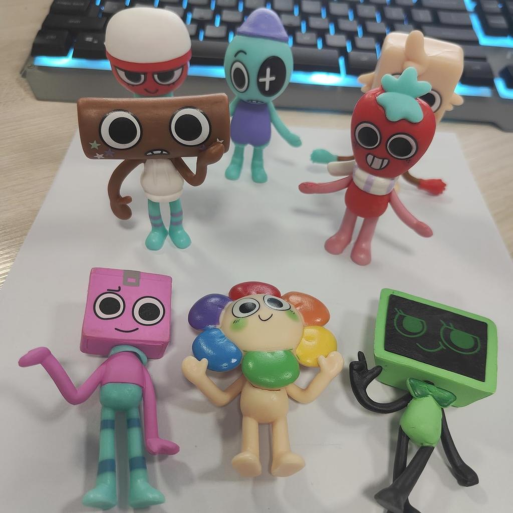 Game Game Christmas New Gifts Group of Dandy's World, Dandy's World, Figures, Ornaments, Accessories, Characters, Gifts, Year's [1 8]