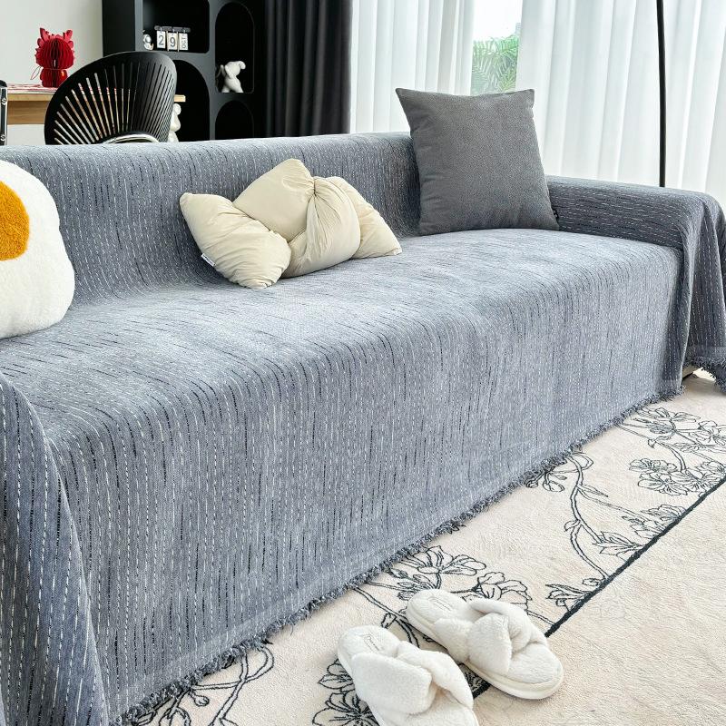 Manga Chenille Sofa Towel Simple Modern Cushion Cover Blanket Four Seasons All-inclusive Universal Cover