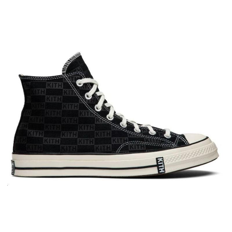 Converse 1970s Hi Parchment Round-toe Lace-up High-Top Espadrilles Unisex Black