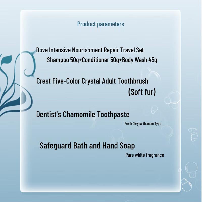 Dove Employee Hygiene Kit