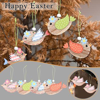 Wooden Easter Hanging Pendant Wall Door Decor   Decor  For Home