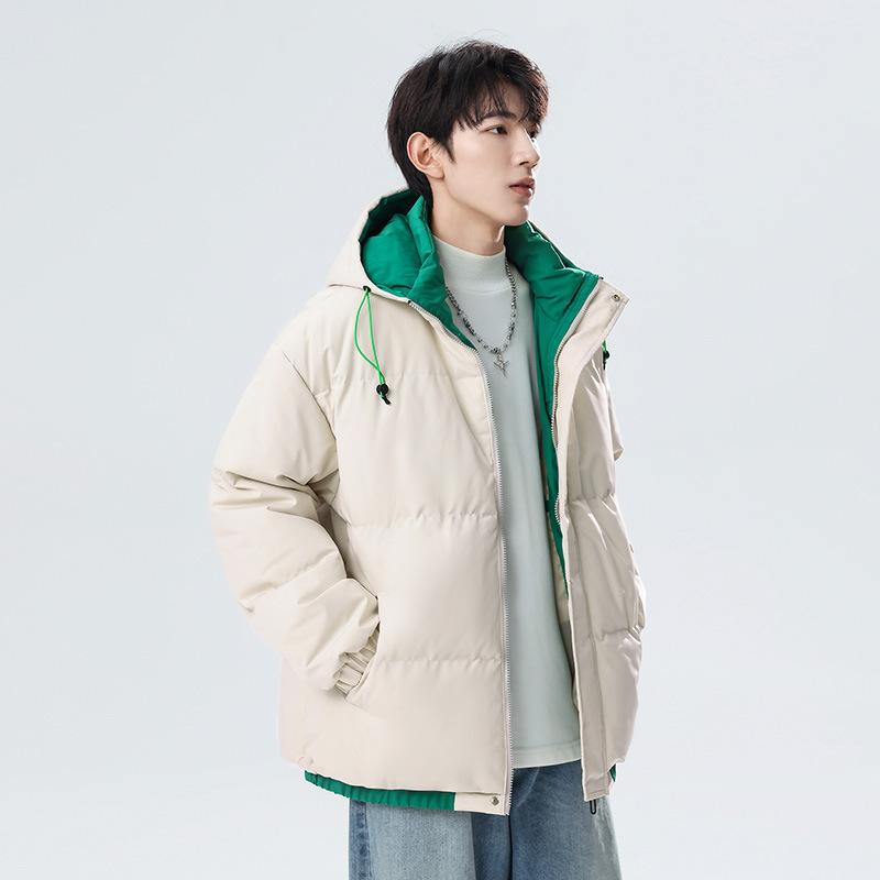 Gepolsterte Herren Winter Neue Trend Gepolsterte Jacke Paar Tasche Kleidung Verdickte Gepolsterte Jacke Herren