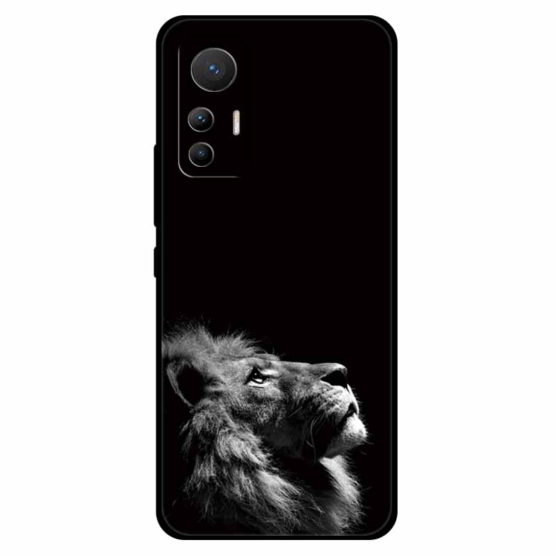For Xiaomi 12 Lite Case Soft Silicone TPU Space Protective Back Cover For Xiaomi Mi 12 Lite Cases 12lite Printed Marble Shells