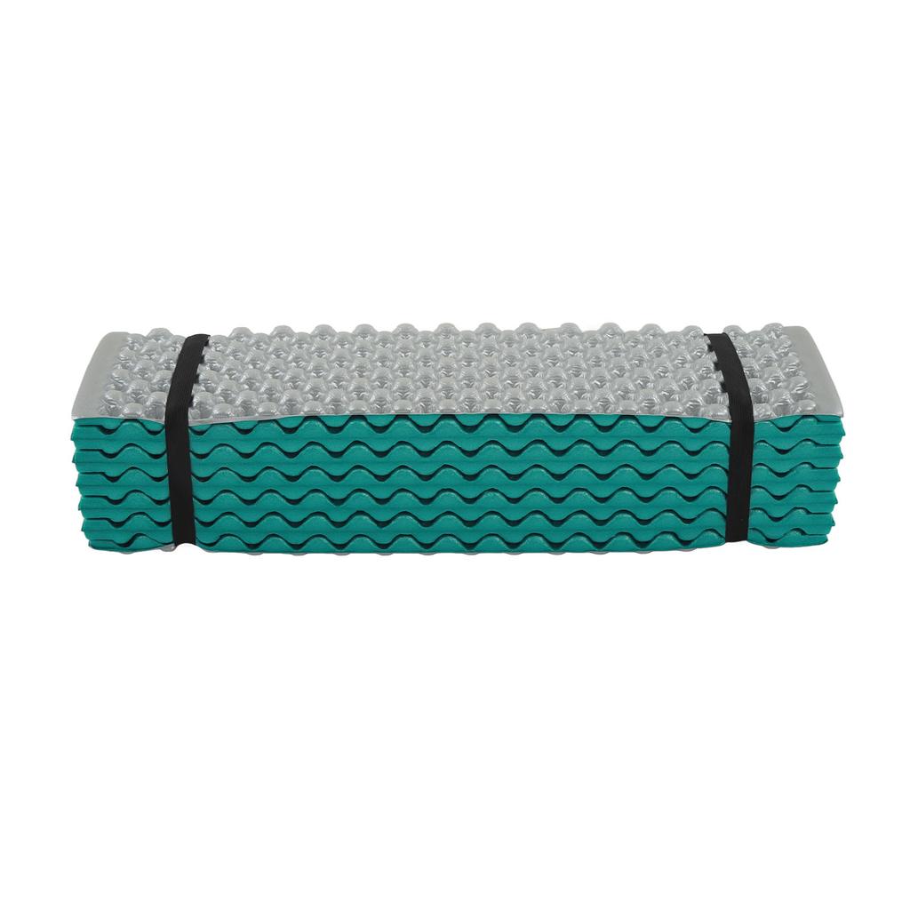 Folding Sleeping Pad Double Sided Egg Crate 190x61cm Soft Warm Comfortable Mat Mattress for Camping