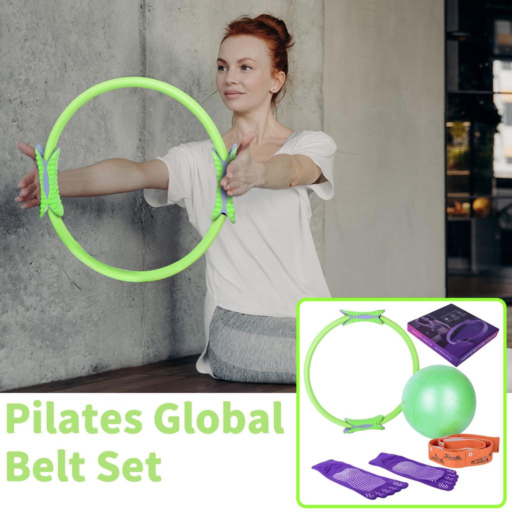 Yoga Pilates Circle 13-piece Fitness Set Home Exercise Novice Yoga Equipment Accessories