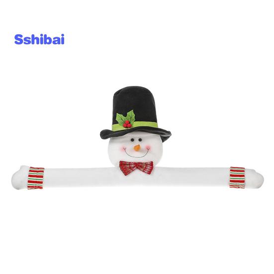 Weihnachtsbaumspitze mit Cartoon-Motiv, langer Arm, Weihnachtsmann, Schneemann, wiederverwendbar, Urlaubsdekoration, Weihnachtsbaumdekoration, Partyzubehör