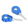 2pcs 0.5in Chain Tensioner Adjusters Aluminum   for Motorcycles Mountain Bikes