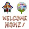 Welcome Home! Welcome Home Alphabet Balloon School Party Balloon Set Aluminum Film Balloon