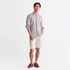 Timberland Business Casual Striped Stand Collar Single-Breasted Long Sleeve Shirt Men shirts Griffin-Gray A26DZ-CP1