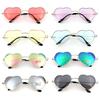 Ladies Sunglasses Cute Heart Style Frame Mirror Fashion Sun Glasses UV400 Protection Vintage Eyewear Retro Sunglass