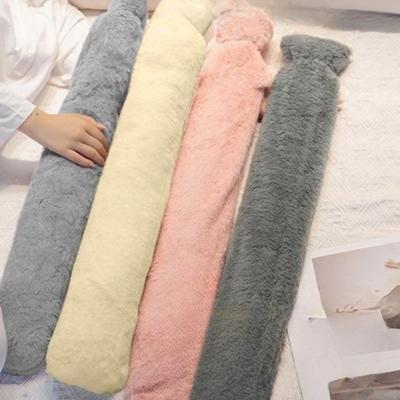 Long Hot Water Bottle Water Injection Thickening Sleeping and Warming Feet Hot and Cold Dual Use Watertight 75cm Extension