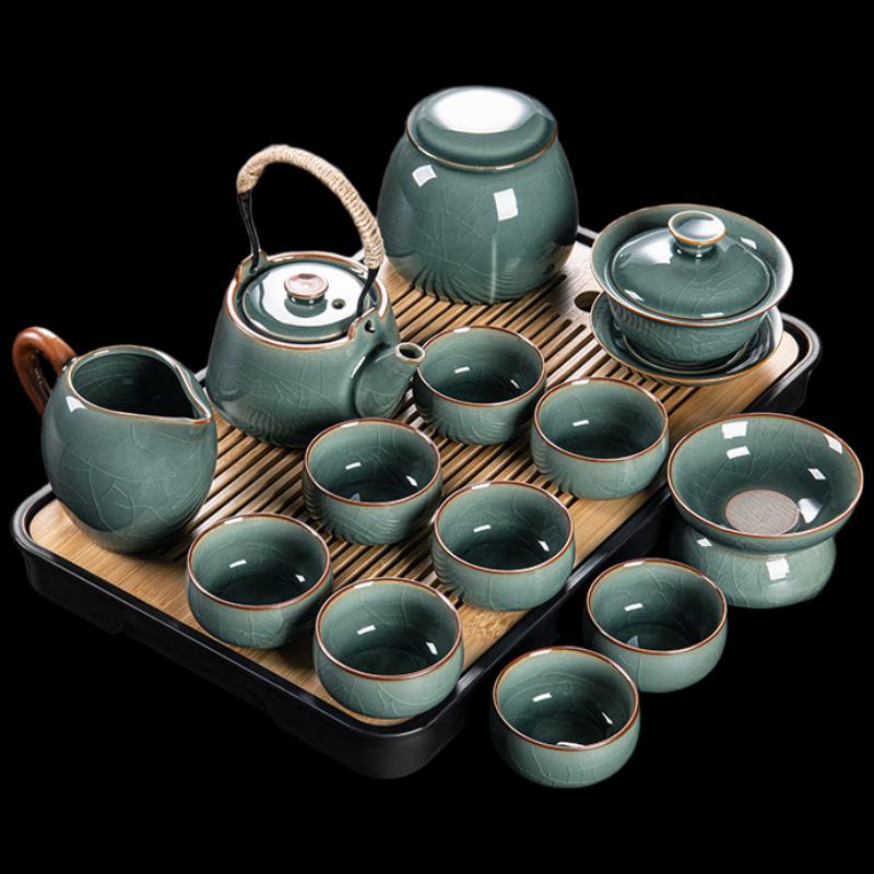 Woding Ge Kiln Ceramic Tea Set