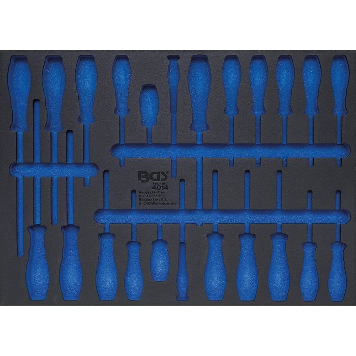 Insert de servante d'atelier BGS - Mousse solide et rigide haute qualité - 570 x 410 x 30 mm