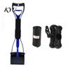 Foldable Waste Scooper for Dogs Dog Pooper Scooper, Portable Pet Cleanup Tool with 20 Bags, Backyard Remover Carry Case, Yard, Lawn, Outdoor