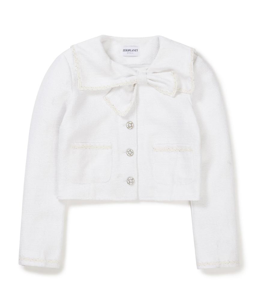 Zeroplanet Bella Tweed Jacket [White]