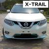Car Stying For Nissan X-Trail X Trail T32 2014 2015 2016 Car Front Grille Grill Cover Trim ABS Chrome Decorative Accessories