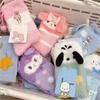 Studentenparty-Socken: Mädchen Sanrio Hunde-Design für Herbst/Winter
