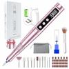 Portable 35,000 RPM Electric Nail Grinder - Rechargeable Professional Nail Art Tool Set
