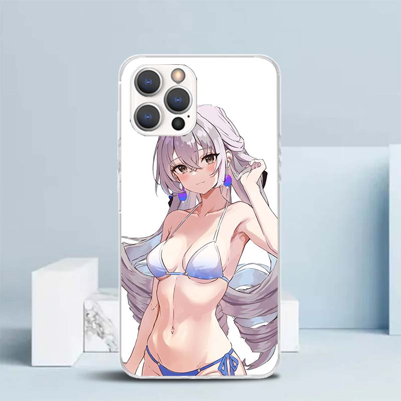 Honkai Star Rail Bronya Rand Soft Cover for iPhone 16 17 Air 15 14 Pro Max 16E Phone Case 13 Mini 12 11 7 SE 8 Print Pattern Fit