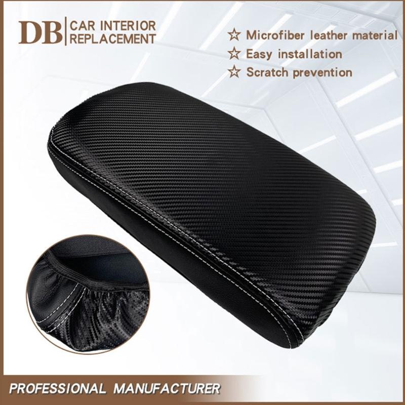 Center Console Pad Car Armrest Cushions Cover Armrest Box Protector Pad for 2015-2022 Auto Interior Accessory
