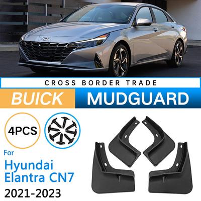 Schmutzfänger für Hyundai Elantra CN7 2022 2023 Avante i30 Limousine Kotflügel Kotflügel Spritzschutz vorne Hinterrad Auto