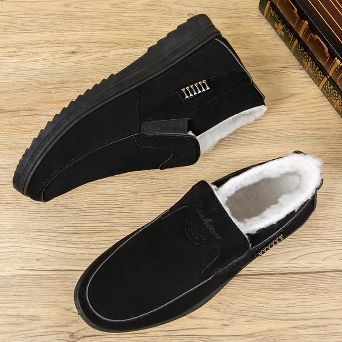 Winter velvet Beijing cloth shoes warm thickened medium non-slip cotton shoes thick-soled snow boots
