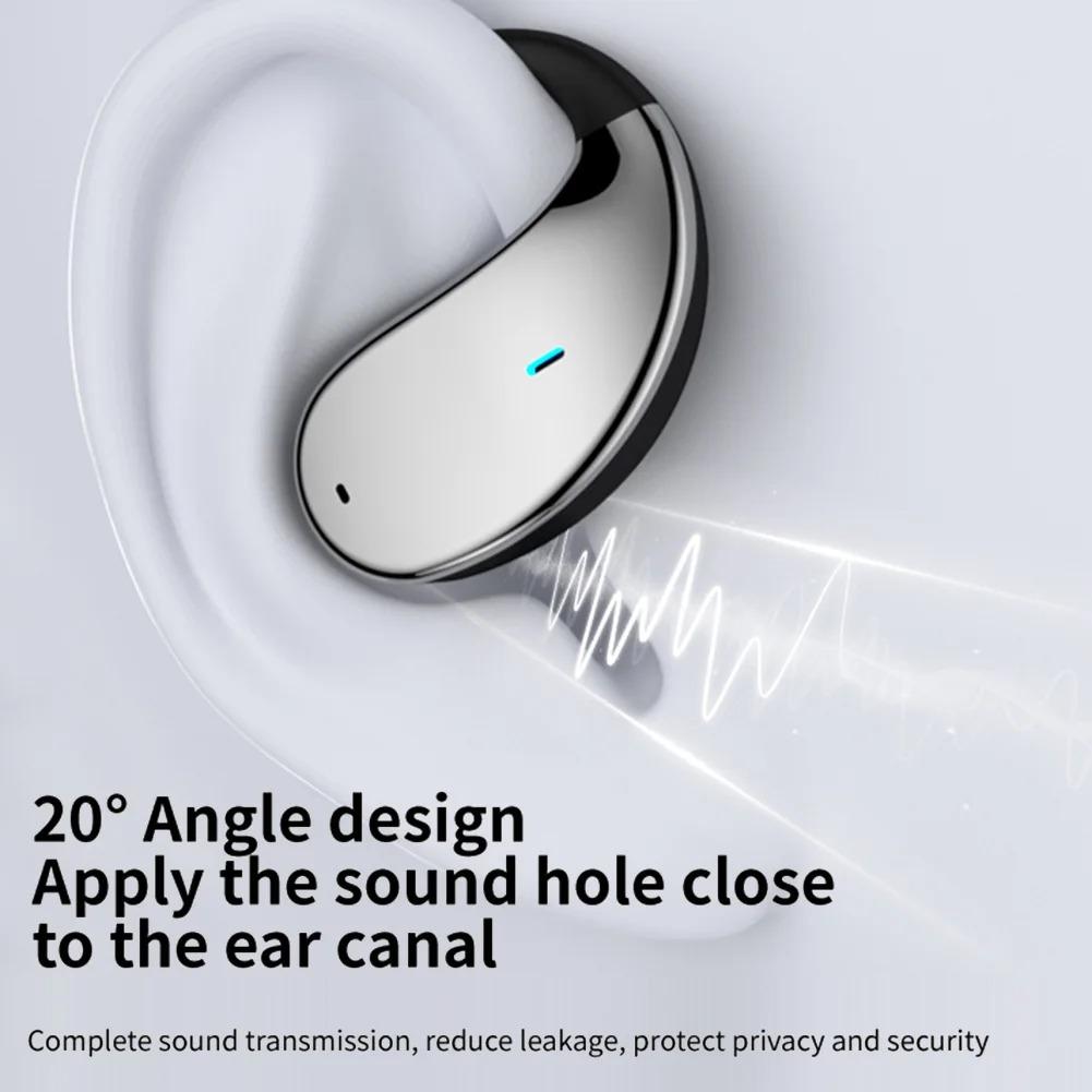 Bluetooth 5.4 AI Translation Earphones Real Time Support 144 Language Wireless Ear-hook Headsets HiFi Noise Reduction Headphones