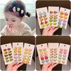 Infant Cartoon Hair Clips for Girls - Cute, Small Hairpins