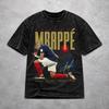 Km Mbappes Dictador Meme Gewaschenes T-Shirt Neuheit Harajuku Herren Damen HipHop T-Shirts Kurzarm