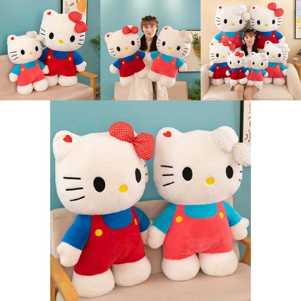 Adorable Kt Cat Plush Toy Cute Hello Kitty Stuffed Animal Doll For Girls In Pink 40cm To 80cm Sizes