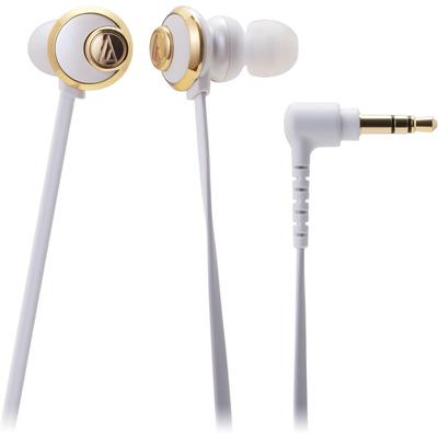 Audio Technica Ath Ckf77 Wh Small White Earphones White